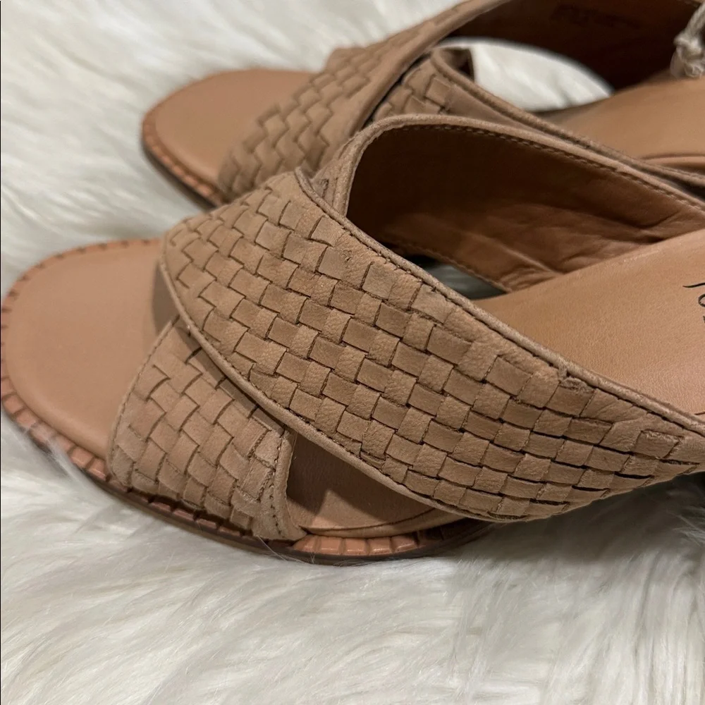 JOIE Woven Slide Sandals